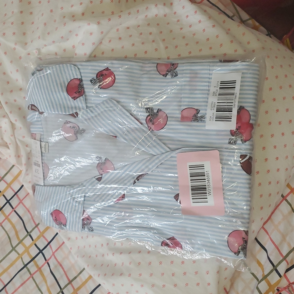 J. Crew Pajama Set In Gentle Sea